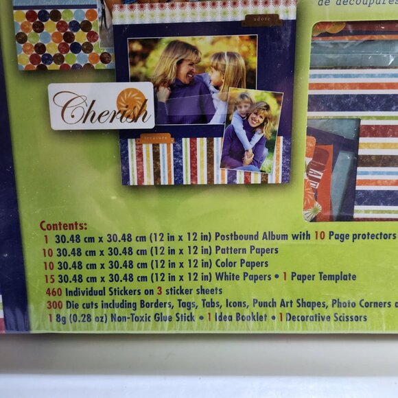 Scrapbook Kit Westrim 800 Pieces 2006 The Complete 12 x 12 Postbound Album NEW - Picture 6 of 9
